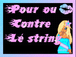 string